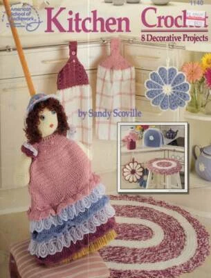 OOP!!! KITCHEN CROCHET 8 DECORATIVE PROJECTS - Image 1 of 2