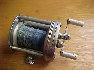 FT4 DE COLECCIÓN 1920 SHAKESPEARE WONDEREL MODELO GE carrete de pesca de fundición - Imagen 1 de 3