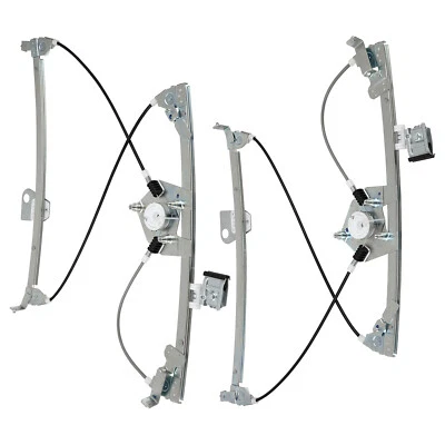 Pair Front Power Window Regulator W/o Motor For Mercedes-Benz CLS550 Sedan 07-11 Foto 1 de 4
