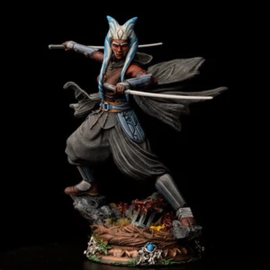 Ahsoka - Star War 3D Printing Unpainted Figure Model GK Blank Kit New Toy Stock - Picture 1 of 10