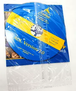Vintage AOL America Online CD Compact Disc Version 7.0 versiegelt & ungeöffnet 2002 - Bild 1 von 2