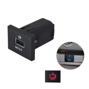 For Ford Focus MK2 2005-2009 USB-A QC3.0 Fast Charger Kit Center Console Convert - Foto 1 di 13