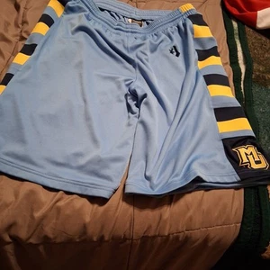 Pantalones cortos de baloncesto Marquette Golden Eagles MU Converse pequeños para hombre - Imagen 1 de 4