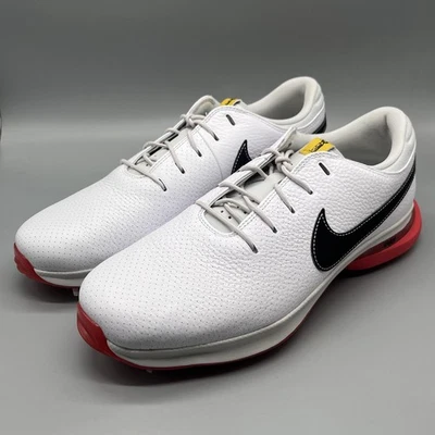14 - Botines de golf Nike Air Zoom Victory Tour 3 para hombre talla 14 blancos exteriores rojos Foto 1 de 4