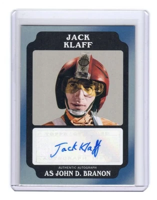 Star Wars Rogue One Mission Briefing Autograph Jack Klaff as John Branon #24/50 - Image 1 of 4