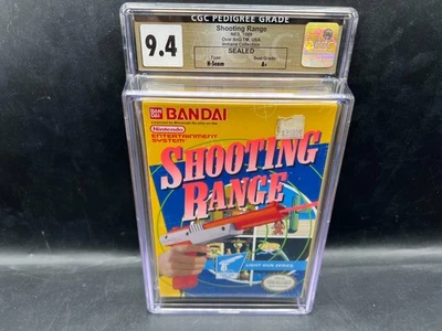 Shooting Range Nintendo NES CGC 9.4 A+ FACTORY SEALED WATA VGA - Image 1 of 4