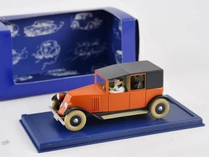 IN Auto Tintin 1/43 Il Taxi Rosso Granchio Aux Pinza Oro - Foto 1 di 16