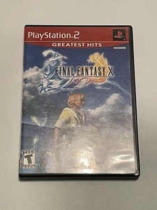 Final Fantasy X (PlayStation 2) Greatest Hits, CIB, testato, NTSC-U/C - Foto 1 di 4