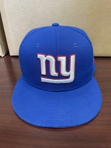 Gorra New York Giants para hombre ajustada 7 3/8 azul New Era 59Fifty NFL fútbol americano - Imagen 1 de 6