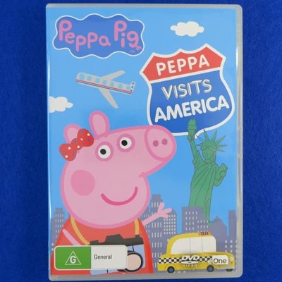 Peppa Pig Peppa Visits America - DVD - Region 4 - Fast Postage !! - image 1 of 2
