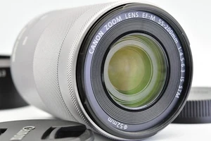 ⏯️[Near Mint] Canon EF-M 55-200mm f/4.5-6.3 IS STM Silver From Japan - Picture 1 of 14