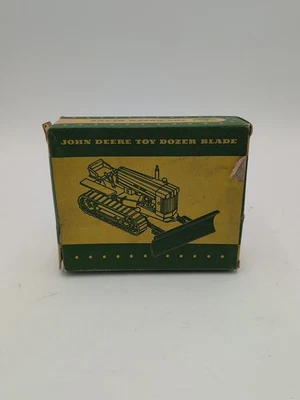 1/16 Eska John Deere Farm Toy Tractor 40 Crawler Dozer Blade Box Only #2 - Image 1 of 3