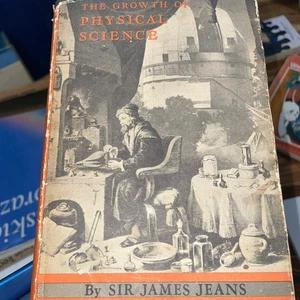 The Growth Of Physical Science By Jeans 1948 - Imagen 1 de 6