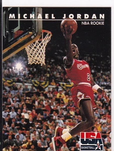 MICHAEL JORDAN Dream Team Skybox USA ROOKIE CARD Basketball Chicago Bulls Card  - Picture 1 of 1