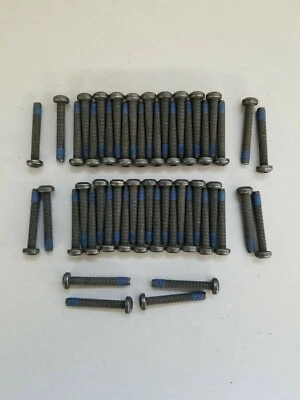 M5-0.80 x35 mm Arctic Cat 8468-536 TSPNH CL8.8 Geo Black Over yellow Zinc (50pc) - Image 1 of 3