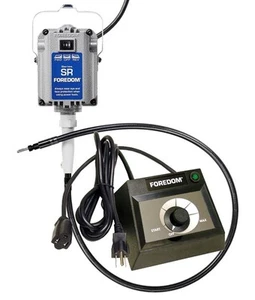 FOREDOM M.SR-EM Flex Shaft KIT Flexible Shaft 1/6HP Motor EM1 Hand Dial Control - Picture 1 of 5