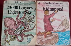 Illustrated Classics 20,000 Leagues Under The Sea / Kidnapped (Verne; Stevenson) - Picture 1 of 3