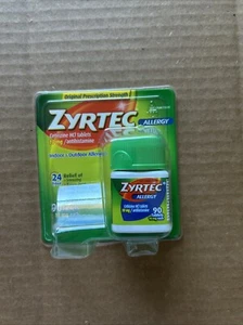 Zyrtec Allergy Treatment 90 Tablets - EXP 02/2026 - Picture 1 of 4