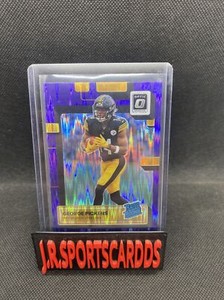 2022 Donruss Optic Purple Shock George Pickens Rookie Pittsburgh Steelers #223