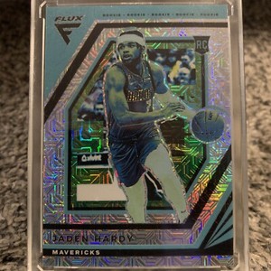2022-23 Flux Basketball Jaden Hardy Silver Mojo Prizm Rookie Card #227 Mavericks