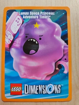 Lego Dimensions Collectors Cards Brick Live 2016- Lumpy Space Princess: Adv Time - Image 1 of 2