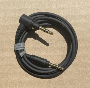 Sony Genuine Headphone 3.5mm Aux Audio Cable For WH-1000XM4 WH1000XM5 - Black 8 - Picture 1 of 2