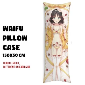 Cute Anime Girl Double-sided Print Body Pillow Case Cover Anime 150cm No.149 - Picture 1 of 7