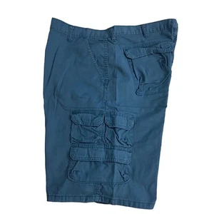 Pantalones Cortos Wrangler Para Hombre Talla 40 Azul Carga Utilidad Algodón GORP Normcore Trabajo Granja - Imagen 1 de 9