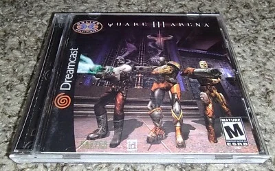 Quake III 3: Arena (Sega Dreamcast, 2000) - Complete CIB Tested & Works  - Image 1 of 4