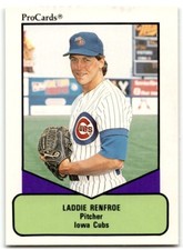 1990 ProCards AAA Laddie Renfroe Iowa Cubs #625