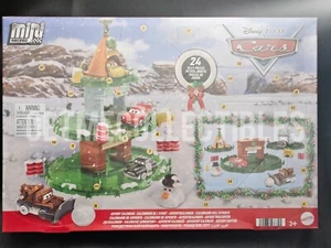 DISNEY PIXAR CARS DIE CAST MINI RACERS ADVENT CALENDAR 2024 FREE SHIP $15+ - Picture 1 of 2