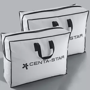 Centa Star 2x atmungsaktive Aufbewahrungstasche für Bettdecken Kissen Kleidung - Bild 1 von 3