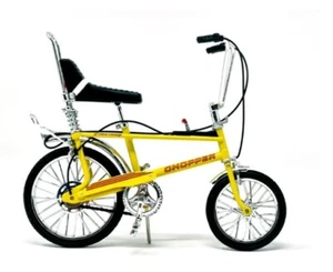Raleigh Chopper Chopper Mk II Fahrrad Maßstab 1:12.Neuerscheinung.Fizzy Yellow.. - Bild 1 von 7