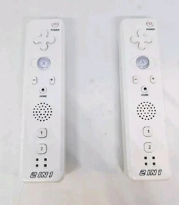 2x Controller Wii Remote Built in Motion Plus Wireless Gamepad For Wii Wii U - Picture 1 of 3