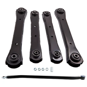 Upper & Lower Control Arms + Track Bar For 2003-2010 Dodge Ram 2500 3500 4WD - Picture 1 of 11