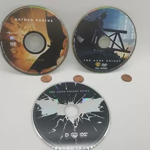 The Dark Knight Trilogy (DVD, 2012, 3 Discs nur Batman - Bild 1 von 15