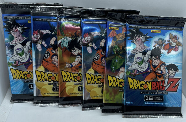  DBZ Dragonball Z 2015 Panini TCG Card Game - Movie Collection  Booster Box - 24 packs/12 Cards : Toys & Games