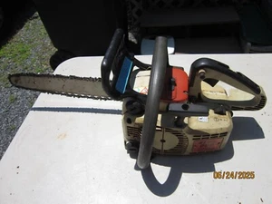 Vintage Stihl 009 14” Chainsaw RUNS GREAT Shows Wear from use & age - Picture 1 of 3