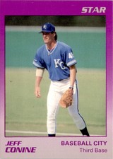 1989 Star Baseball City Royals Jeff Conine Baseball City Royals #6