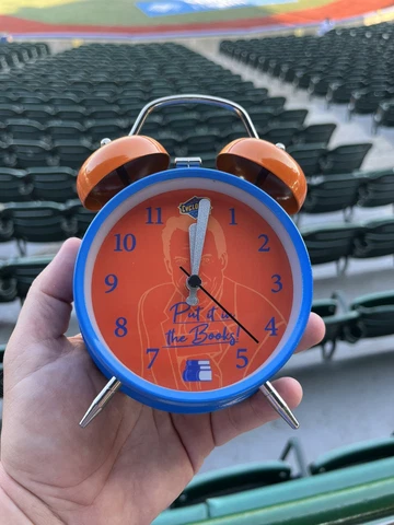 Howie Rose Brooklyn Cyclones Talking Alarm Clock SGA 7/15/2022 New York NY Mets Cover