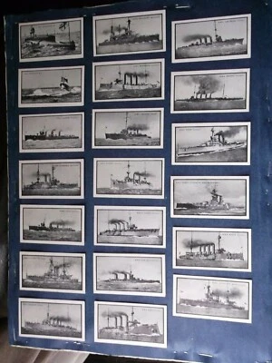 Stephen Mitchell British Warships ( 26 - 50 ) Complete Your Set  Very Good 1915 - Image 1 of 2