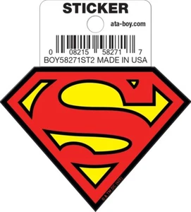 DC Comics Superman Logo Die Cut 3" Vinyl Sticker - Picture 1 of 1