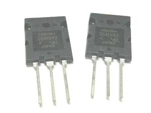 LOT OF 10  2SA1942 PNP Power Transistor 160v 12a 120w-to3pl BY TOSHIBA - Picture 1 of 1