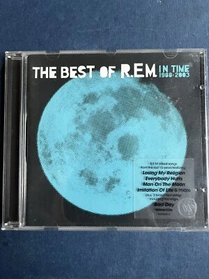 R.E.M IN TIME: THE BEST OF 1988-2003 Used 18 Track Greatest Hits Cd Indie Rock - Image 1 of 3