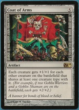 Coat of Arms Magic 2010 / M10 NM Artifact Rare MAGIC CARD (ID# 231713) ABUGames
