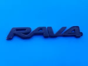 96 97 98 99 00 01 02 03 04 05 TOYOTA RAV4 REAR EMBLEM LOGO BADGE USED OEM A4 - Picture 1 of 3