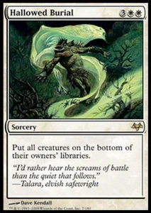 4 * Enterrement sacré - 4 * Hallowed Burial - Magic Mtg - Picture 1 of 1