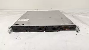 Supermicro 1U Server X9SCL-F Xeon E3-1220 v2 3.1ghz Quad Core 16GB - Picture 1 of 5