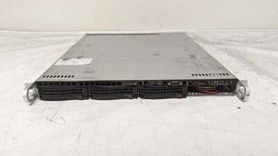 Supermicro 1U Server X9SCL-F Xeon E3-1220 v2 3.1ghz Quad Core  16GB - Image 1 of 4