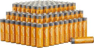 Baterías alcalinas AA de rendimiento de 1,5 voltios, paquete de 100 suministro de emergencia P&P GRATIS